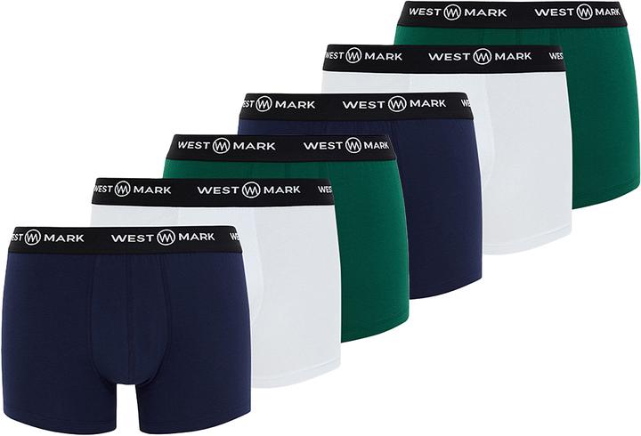 Bianco, Verde, Blu marino