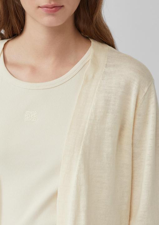 Produktbild s.Oliver Strickjacke Feinstrickcardigan aus Baumwolle mit 3/4-Ärmeln (38)