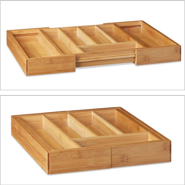 Produktbild Relaxdays Besteckkasten