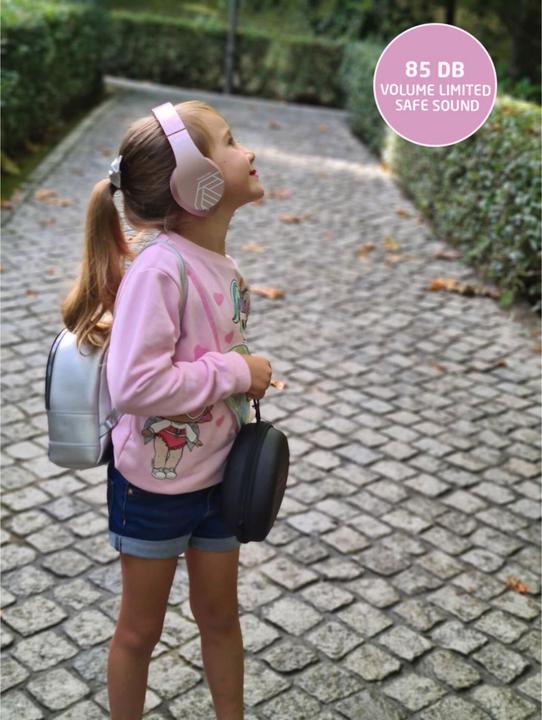 Produktbild PowerLocus Wireless Headphones for kids P2 (rose gold)