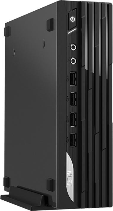 Actual product image MSI PC I3 8GB 512GB SSD FREEDOS MFF I3-13100 H610 65W BT WIFI 120W (Intel Core i3-13100, 8 GB, 512 GB, UHD Graphics 730)