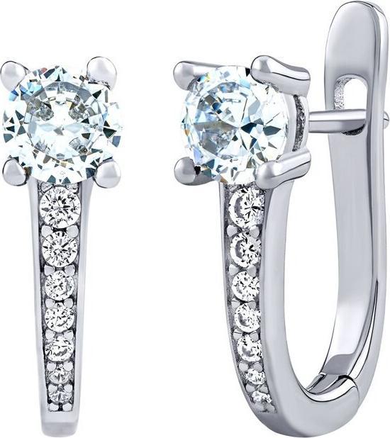 Immagine prodotto Silvego Orecchini Samba in argento con zirconi brillanti DCC01571EW