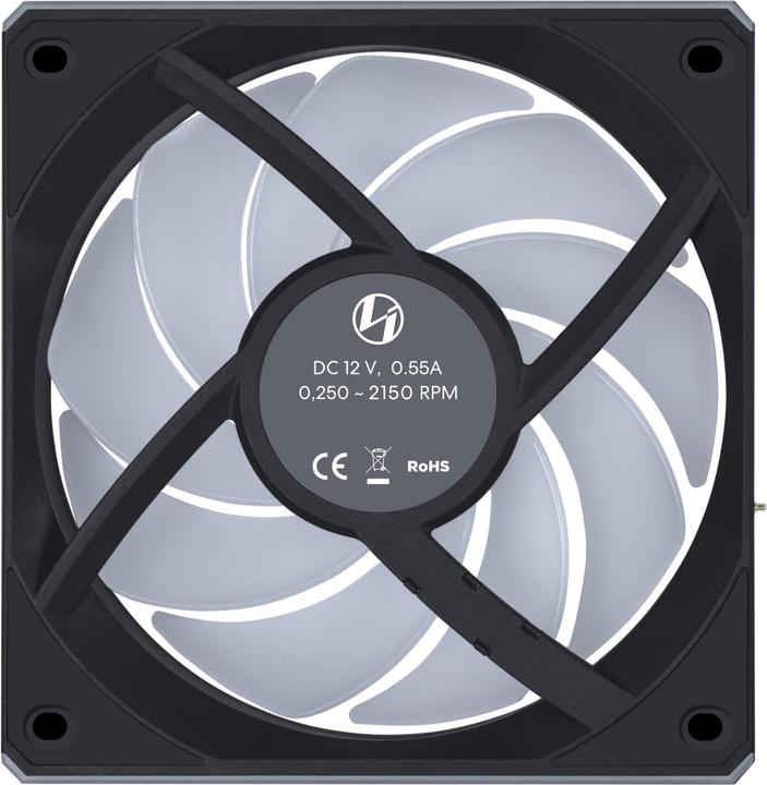 Produktbild Lian-Li UNI FAN CL Wireless Lüfter - 120mm, schwarz (120 mm, 1x)