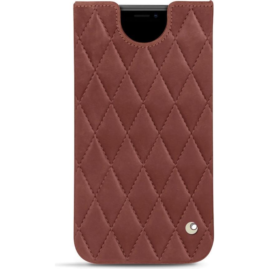 Noreve Lederschutzhülle (Apple iPhone 11 Pro), Smartphone Hülle, Rot