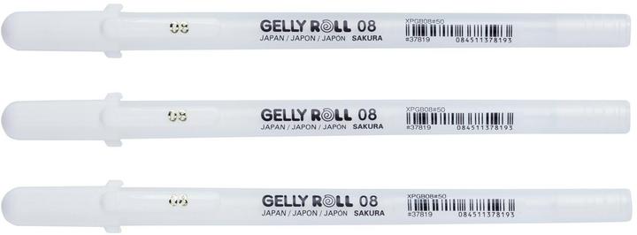 Produktbild Sakura Gelly Roll (Weiss, 3x)