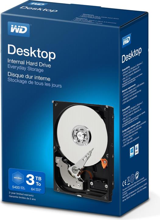Produktbild WD Blue Retail (3 TB, 3.5")