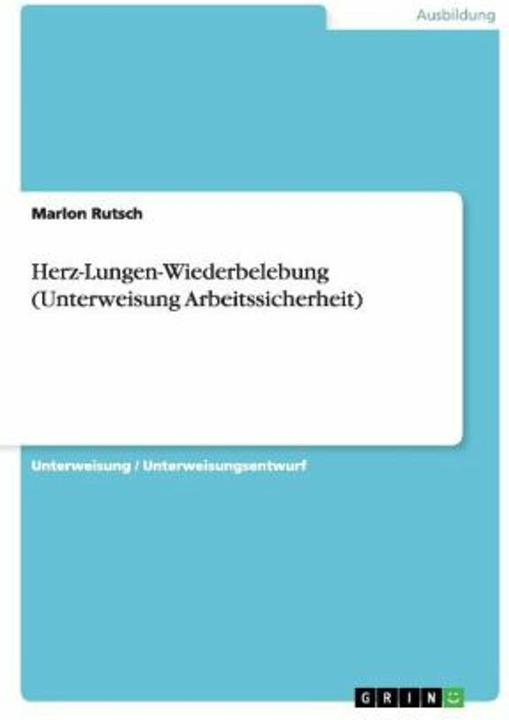 Produktbild Herz-Lungen-Wiederbelebung (Unterweisung Arbeitssicherheit)