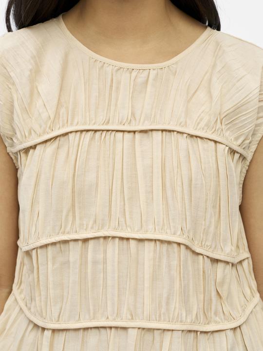 Produktbild Object Geraffte ärmellose Bluse (34)