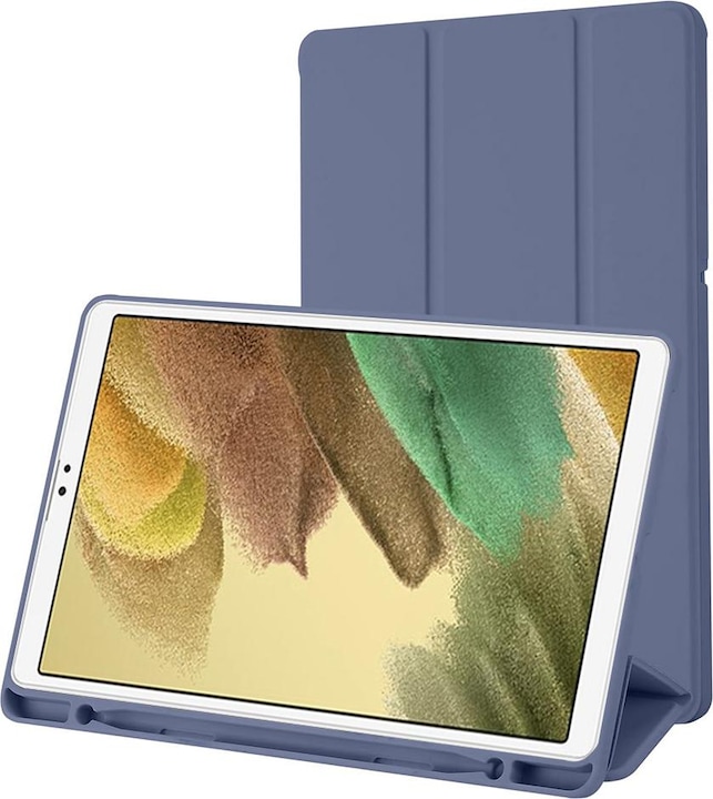 Techsuit - Flex Trifold (with Pencil Holder) - Samsung Galaxy Tab A7 Lite - Purple (Galaxy Tab A7 Lite)