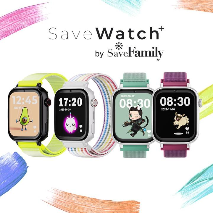 Produktbild Save Family Savefamily White Casing + Mint Green Fabric Strap Sf-Sw+B.Ctvm (40 mm, 4G)