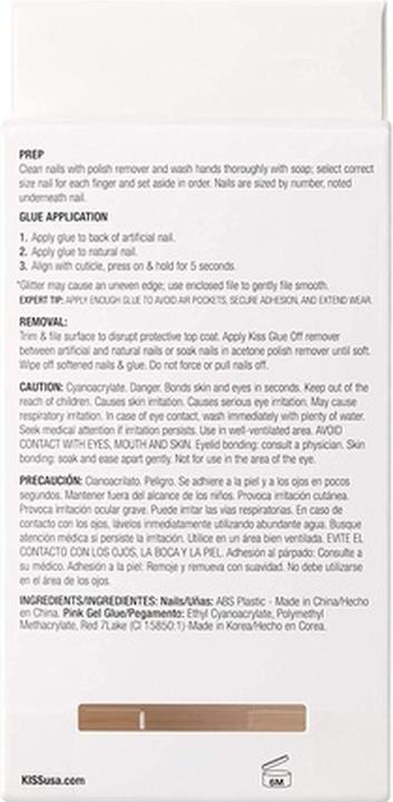 Produktbild KISS classy nails cozy meets cute 28 pcs (Kunstnägel)