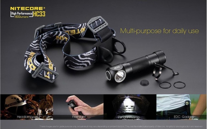 Produktbild Nitecore Hc33 (1800 lm)