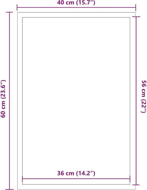 Image du produit vidaXL Marka (40 x 60 cm)