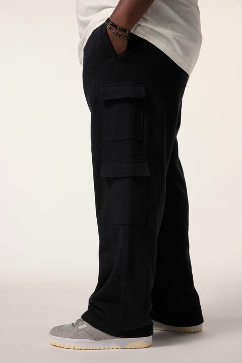 Produktbild Sthuge Sweat-Cargohose, Baggy Fit, Elastikbund, Cargotaschen (XL)