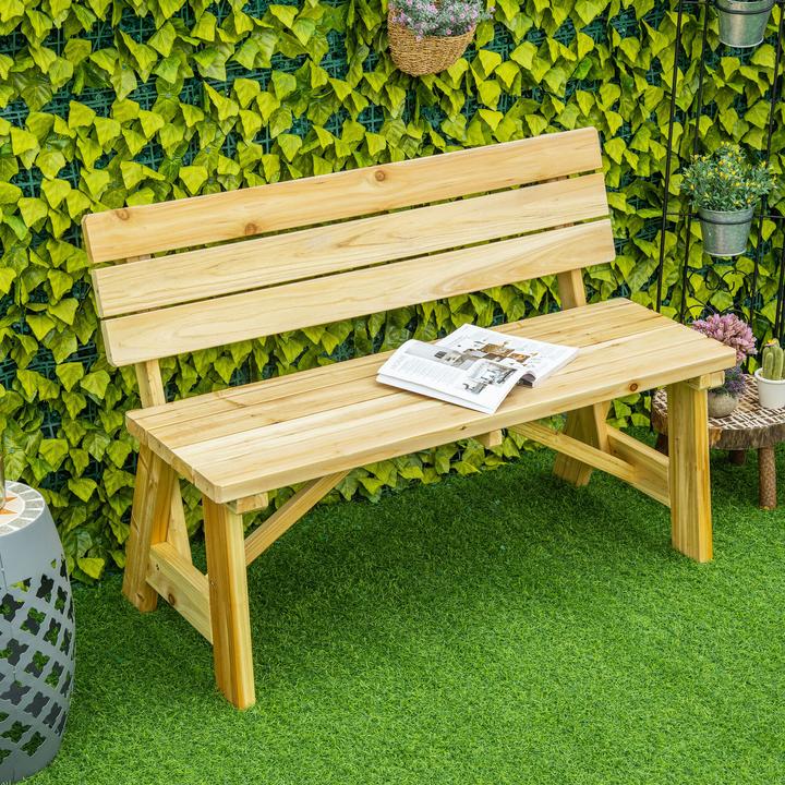 Actual product image Outsunny Garden bench