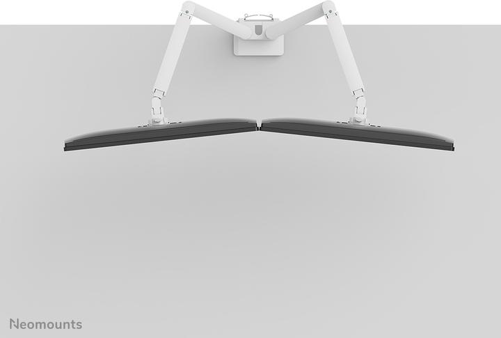 Produktbild Neomounts Tischhalterung duo 100x100 9kg/17-32"/wei?/voll beweglich (Tisch, 35", 9 kg)