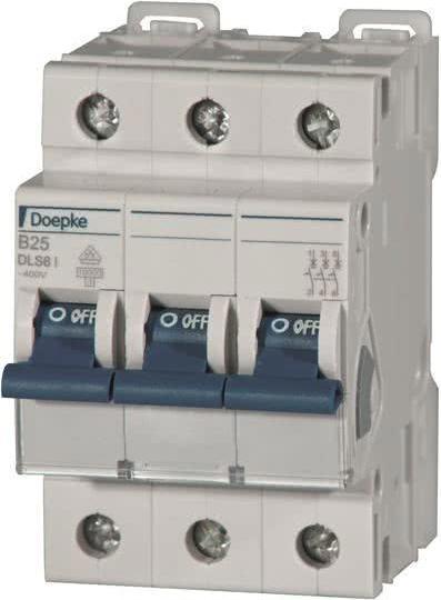 Produktbild Doepke Automat B 10A DLS 6I B10-3 10kA 3-polig