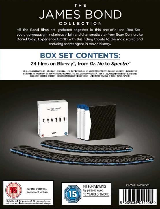 Produktbild SF Studios James Bond Collection (Blu-ray, Englisch)