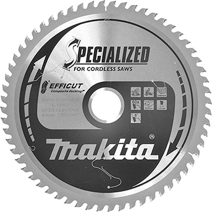 Makita Zaagblad 216x2,0x30, 60Z EFFICUT