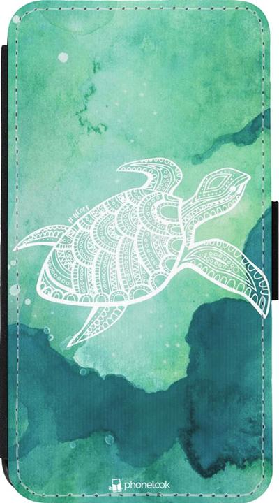 Actual product image PhoneLook Cover Wallet black Turtle Aztec Watercolor (Apple iPhone 13 mini)