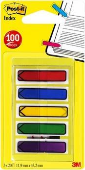 Produktbild 3M Post-it Index Pfeile farbig (43.70 x 12.70 mm)