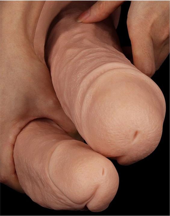 Actual product image Lovetoy Realistic Mega Double Dildo