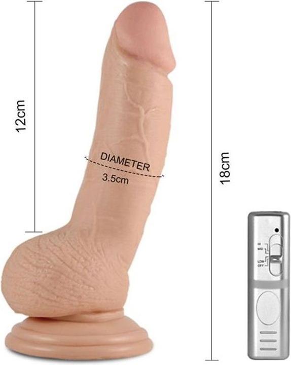 Image du produit Lovetoy Godemiché Real Extreme avec vibration 7