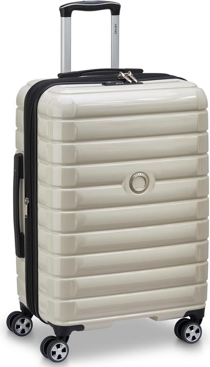 Actual product image Delsey Shadow 5.0 Expandable 66 cm Suitcase, Ivory (72 l)