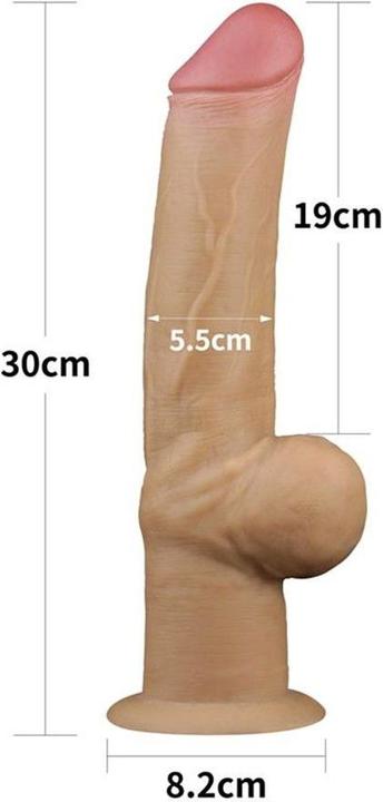 Produktbild Lovetoy Dual Layered Dildo 12"