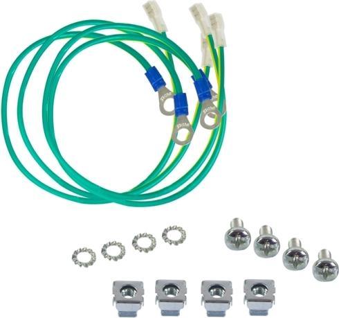 Immagine prodotto LogiLink Set di cavi per la messa a terra di armadi a pavimento da 48,30 cm (19") Sezione del cavo: 2,5 mm