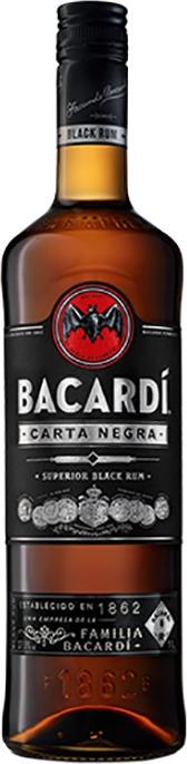 Produktbild Bacardi Carta Negra brauner Rum Bahamas