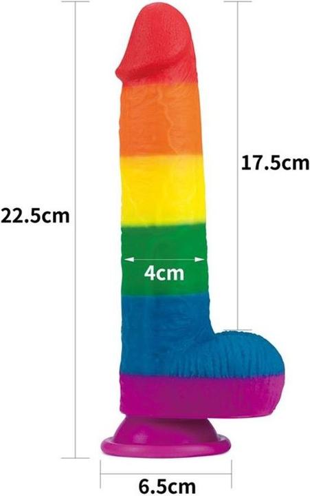Image du produit Lovetoy Godemiché Prider Liquid Silicone 9