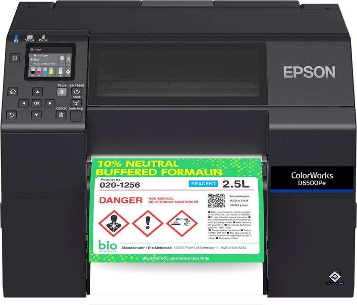 Image du produit Epson COLORWORKS CW-D6500PE LABEL INK (1200 dpi)