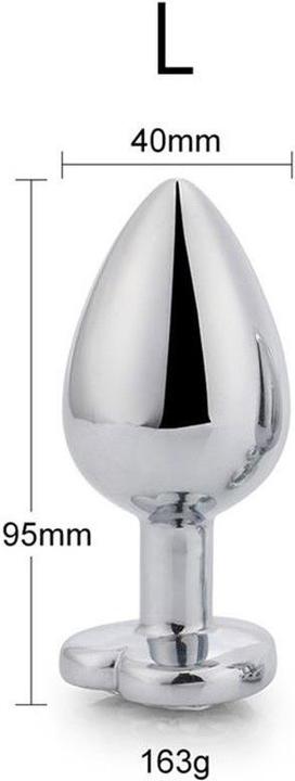 Produktbild AfterDark Fantasies Butt Plug "Heart" Large