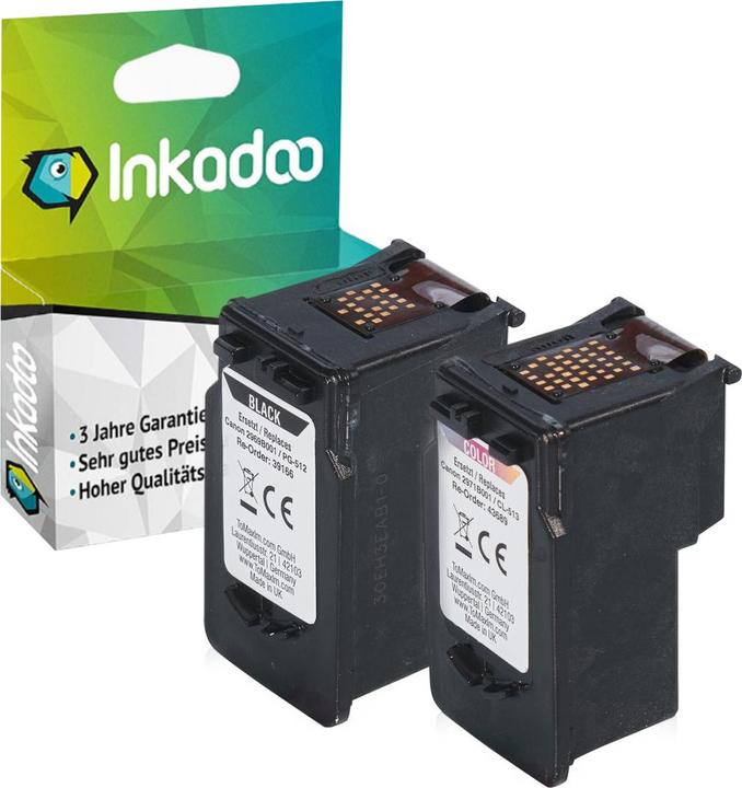 Produktbild Inkadoo Kompatibel Tinte für Canon Pixma MP 250 Series (BK)