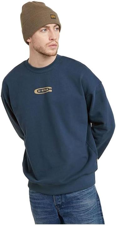 Image du produit G-Star Pull ample avec impression au dos (XL)