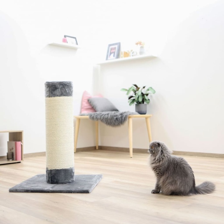 Immagine prodotto Kerbl Arbre a chat Opal Ultra Ã¸ 22cm 82x60x60cm (82 cm, Natural, Grigio)