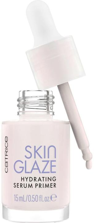 Actual product image Catrice Skin Glaze Hydrating Serum Primer (Pink, Transparent)