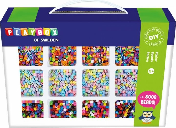 Playbox Bügelperlen Mega Set 8000Stück