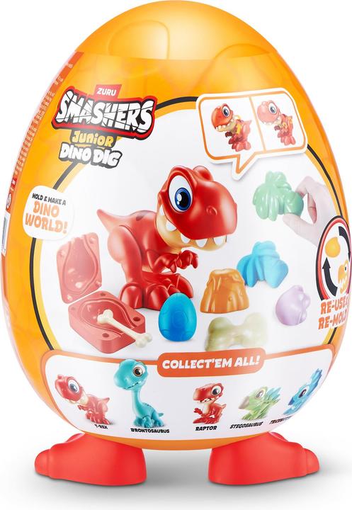 Produktbild Zuru Smashers Junior - Dino Ei Gross