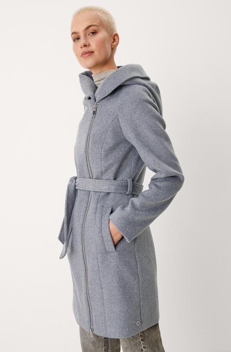 Immagine prodotto S.Oliver Outdoor-Mantel Kapuzenmantel aus flauschigem Wollmix