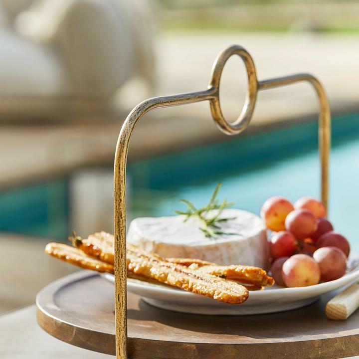 Actual product image Loberon Etagere Vauxandre antikgold
