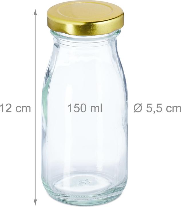 Actual product image Relaxdays Bottle (24 pcs., 0.15 l)