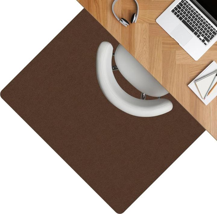 Actual product image Anro Selbsthaftende Bodenschutzmatte für Bürostuhl (90 x 120 cm)