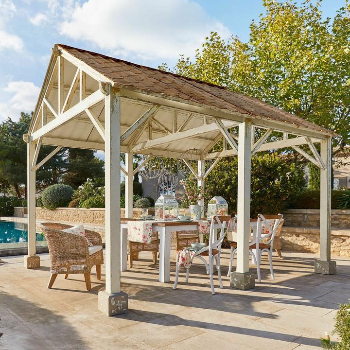 Image du produit Loberon Pavillon Vasseur antikweiss (260 cm, 360 cm)