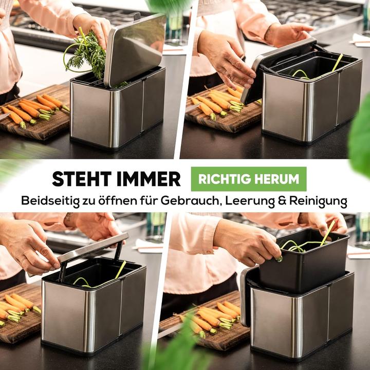 Produktbild equipps Komposteimer mit Geruchsfilter, 3L (3 l)