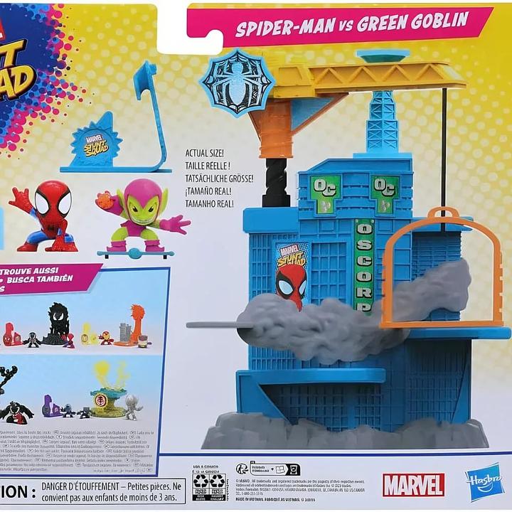 Produktbild Hasbro F70625X0 Spiderman STUNT SQUAD Mini Playset