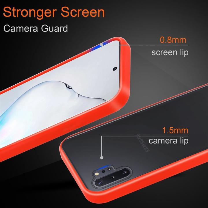 Productafbeelding Cadorabo Hybride matte hoes (Samsung Galaxy Note 10)