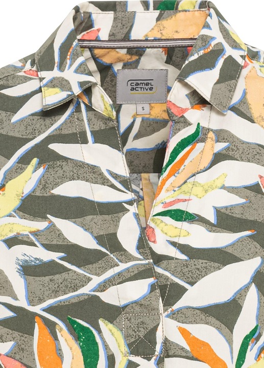 Actual product image Camel Active Slip-on blouse with all-over print (M)