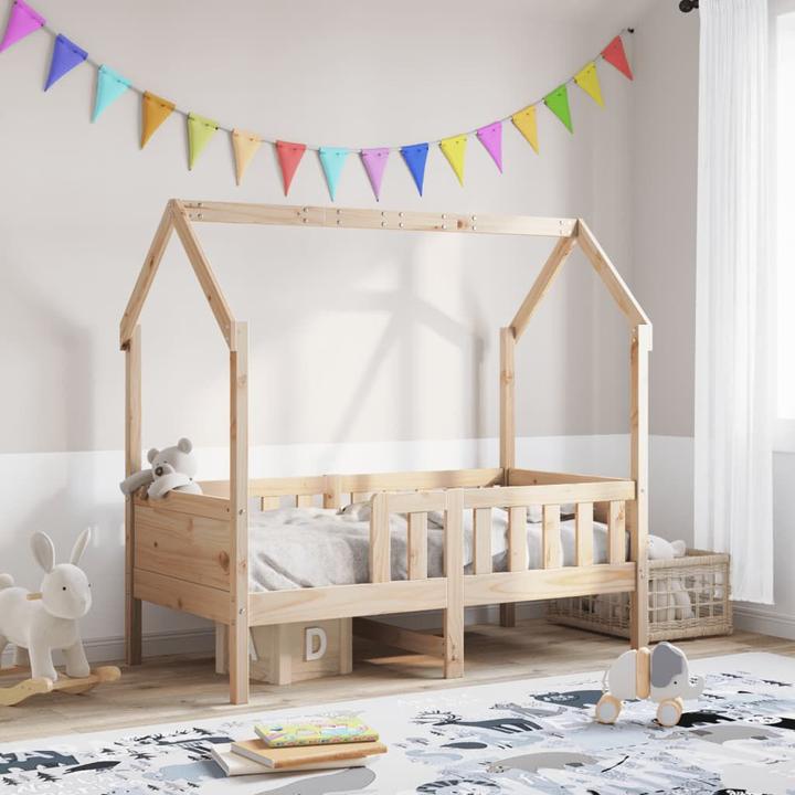 Produktbild vidaXL Kinderbett Hausbett (80 x 160 cm)